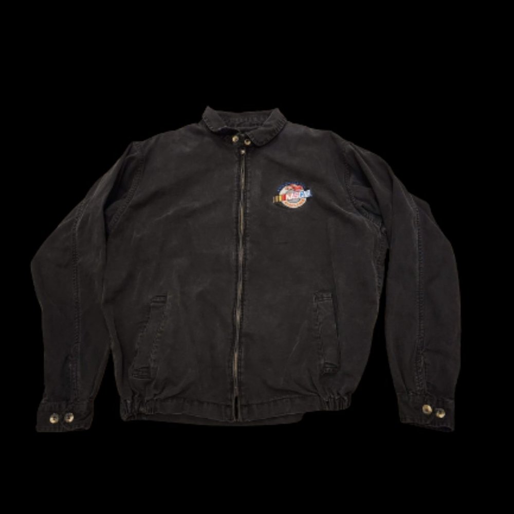 Vintage NASCAR Online Light Racing Jacket Medium Men's